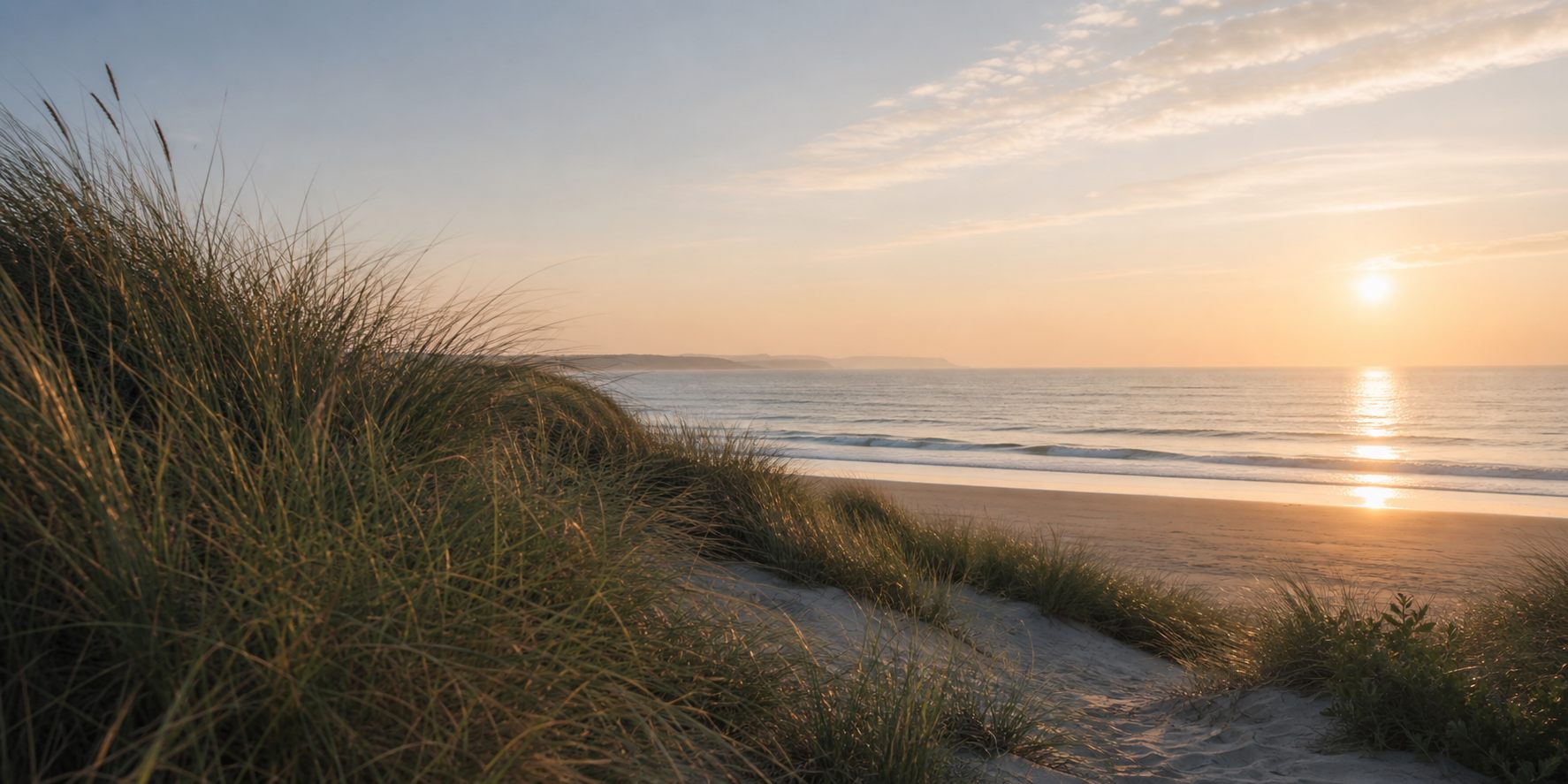 A Norfolk coastal scene representing calm local ADHD therapy support