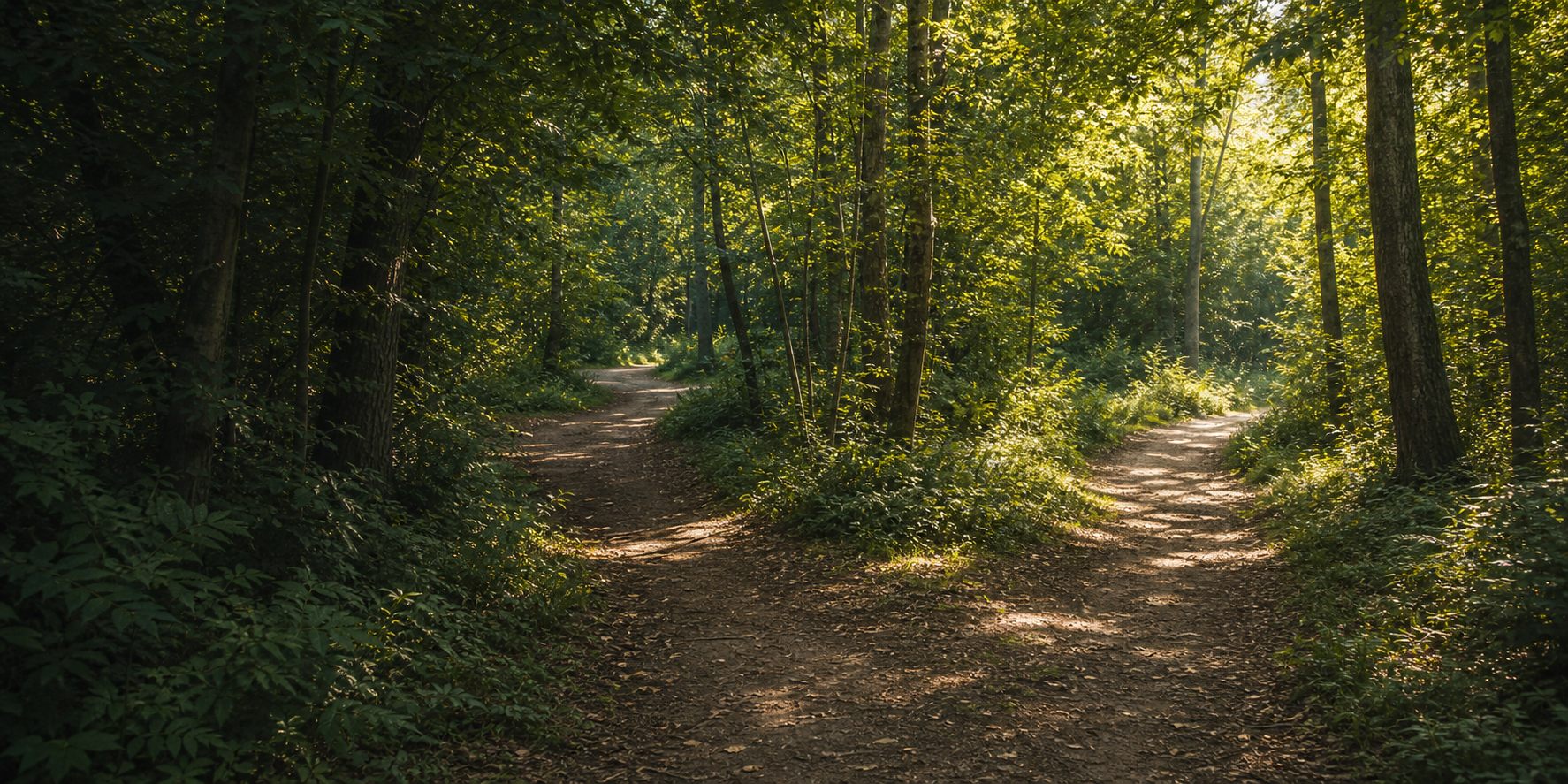 A woodland path scene suggesting broader therapy support and different ways forward